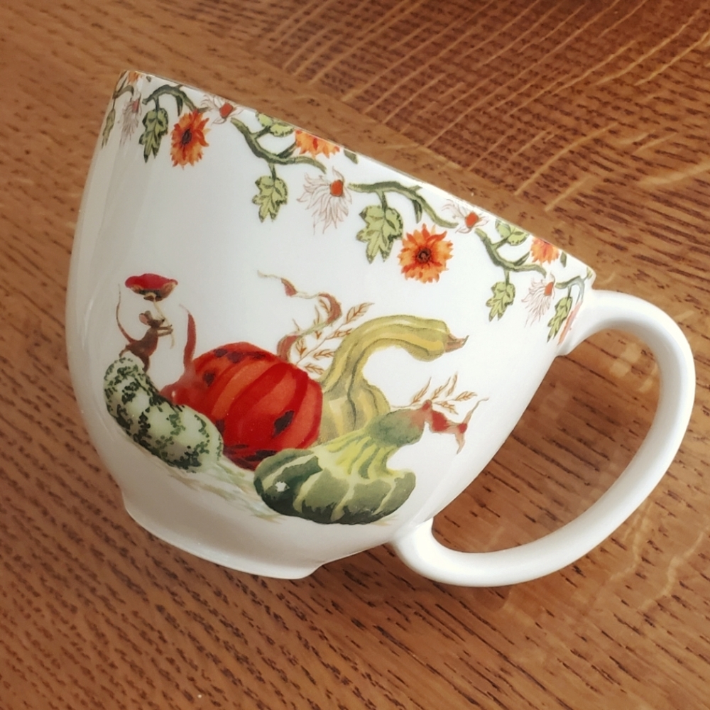 Anthropologie Inslee Fariss Autumn's Bounty Mug - pumpkin - Picture 9 of 16
